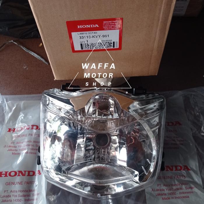 REFLEKTOR LAMPU DEPAN BEAT KARBU OLD ORIGINAL 2008-2012