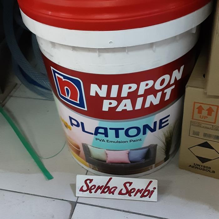 -20Kg Platone Pva Nippon-Cat Air Tembok Dinding Wall Paint (T)