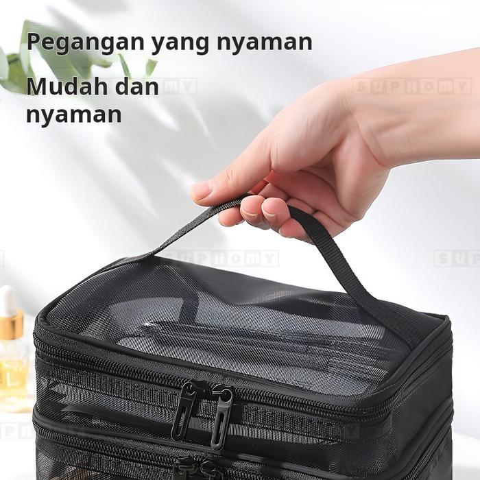Pouch make up/ Tas make up Tas Kosmetik/Pouch Kosmetik/Tas makeup aesthetic/Tempat make up