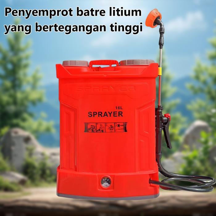 "New" Mieia 16 LITER SPRAYER ELEKTRIK Hama Padi POMPA SPRAYER ELEKTRIK Alat Semprot Tanaman
