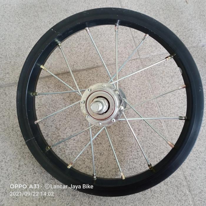 velg rims sepeda anak 12 in depan dan belakang