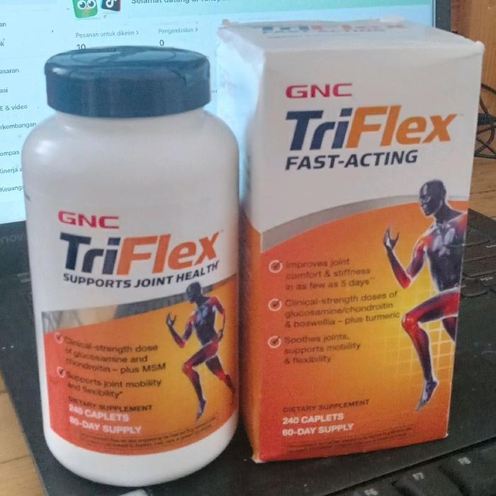 GNC TriFlex FastActing 240 Caplets fast-acting