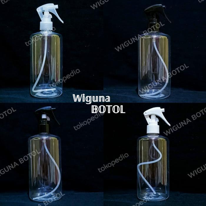 botol spray trigger 500ml / botol Hs 500ml tutup spray trigger mini