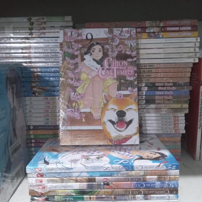 Komik Chion and The Cat Temple set