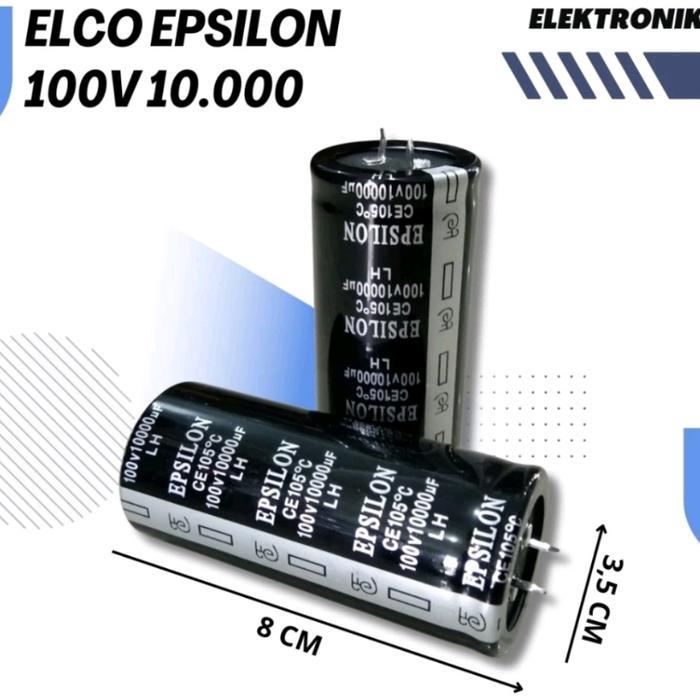 Elco Epsilon 10000Uf 100V Terjamin