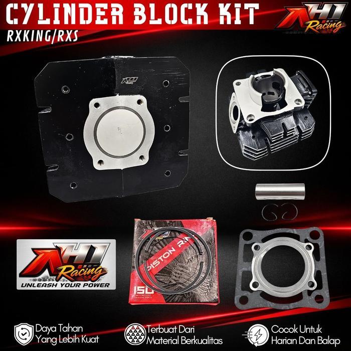 Cylinder Block Boring Blok Seher RXK Rxking Bore Up RXS RXZ 58 Mm AH1 Racing Iron Casting Block