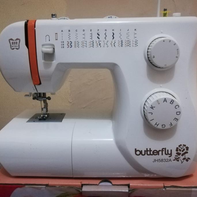 Mesin Jahit Portable Butterfly - Orange