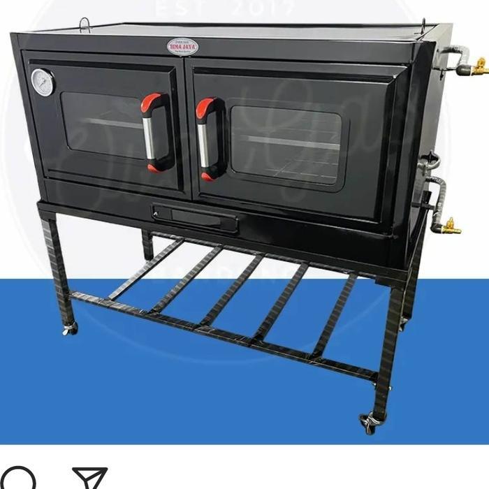 oven gas bima 12060+ termometer