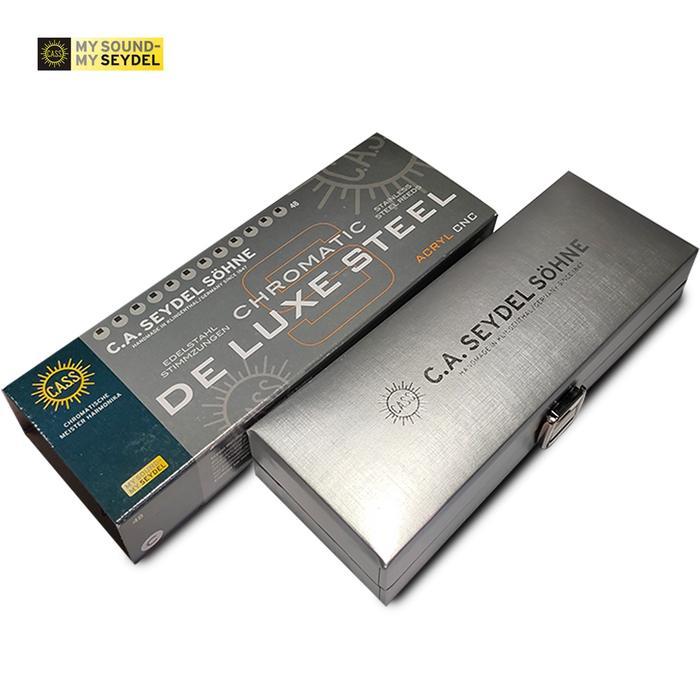Harmonika Chromatic Seydel De Luxe Steel C 54480C