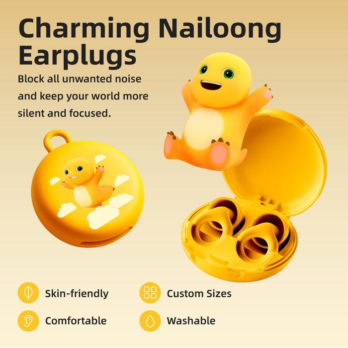 [GOOJODOQ x Nailong] Exclusive Collaboration J234 Silicone Noiseproof Earplug