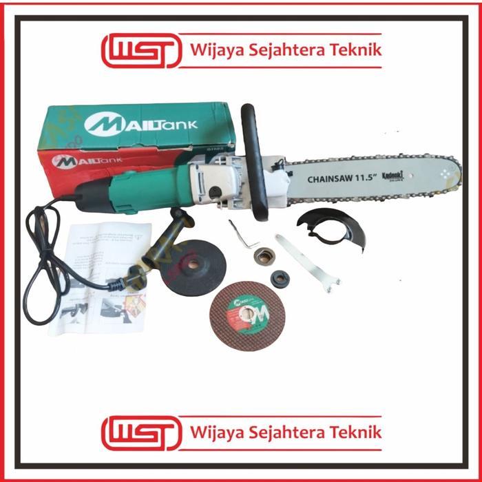 Mesin Gergaji Kayu Chainsaw Mini Mesin Gerinda Komplit Chainsaw