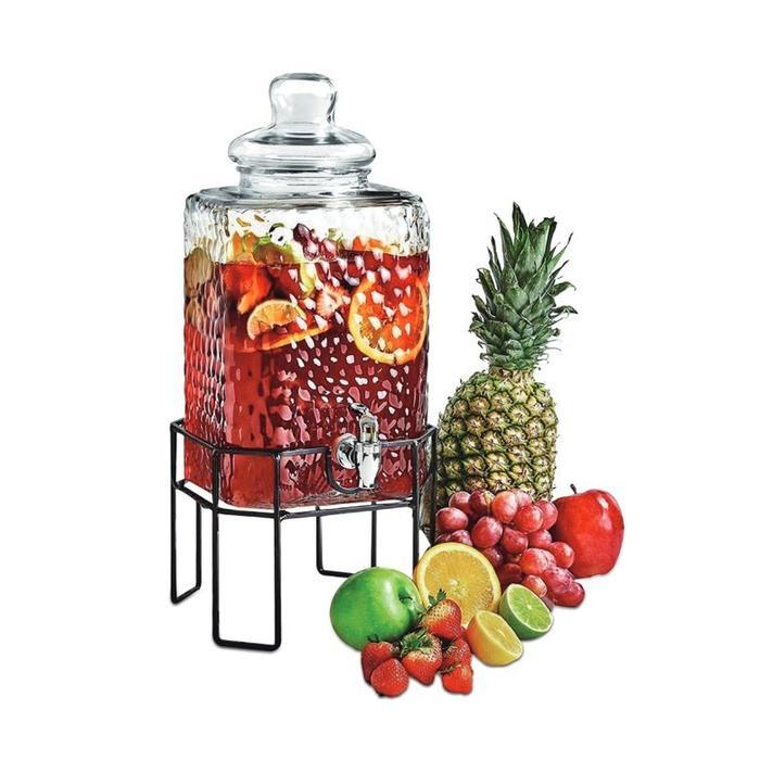 Dispenser Minuman Kaca 10 Liter DELICIA Glass Dispenser Pesta Prasmanan