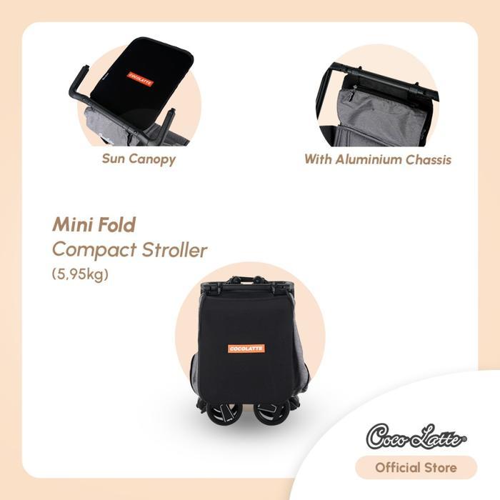 Top STROLLER BAYI COCOLATTE MINIMA+ Cabin Size COCO LATTE STROLLER TRAVELING DINO TOYS UNGARAN