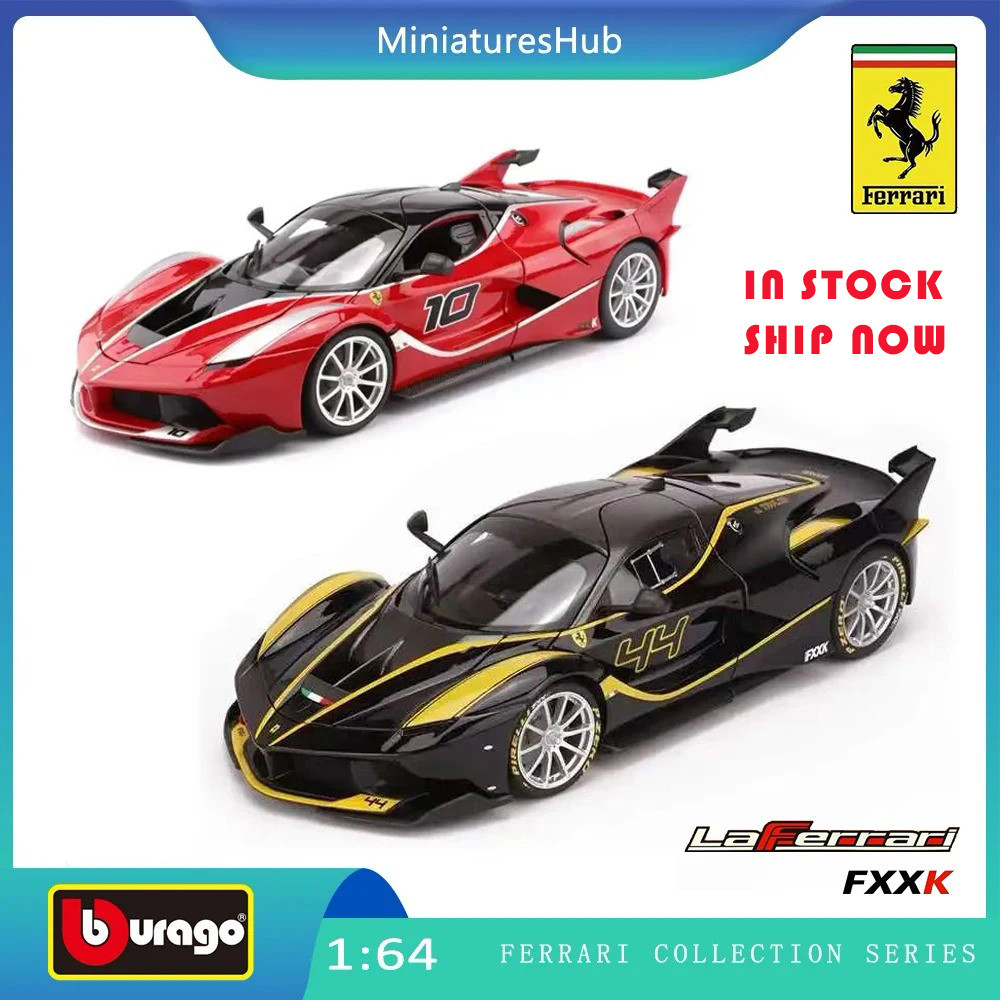 In Stock Bburago 1:64 Ferrari FXXK 812 SP3 F50 F40 Enzo SF90 Alloy Premium Diecast Car Model Vehicle
