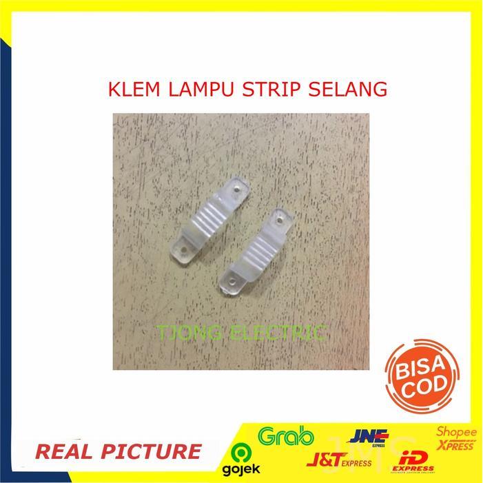 KLEM LAMPU LED STRIP SELANG - PEREKAT LAMPU SELANG