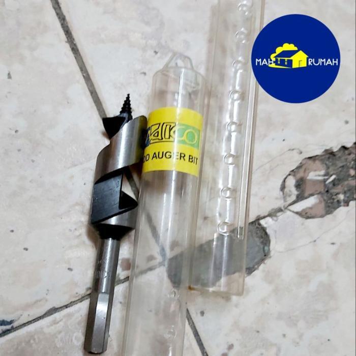 Mata BOR KAYU PENDEK LISTRIK AUGER BIT 7/8" 7/8inch Kunci Laci 808 -