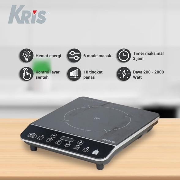 Kompor Induksi Kompor Listrik Portable 1 Tungku Hemat Energi