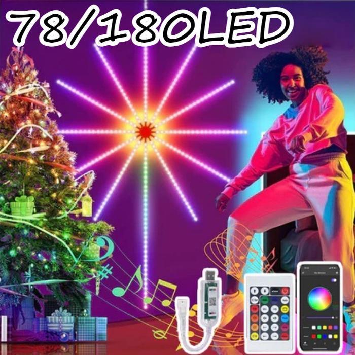 LAMPU LED STRIP MODEL I / ROCKWARE FIREWORK LED MAGIC COLOR LAMP / LAMPU STRIP / LED STRIP LIGHT