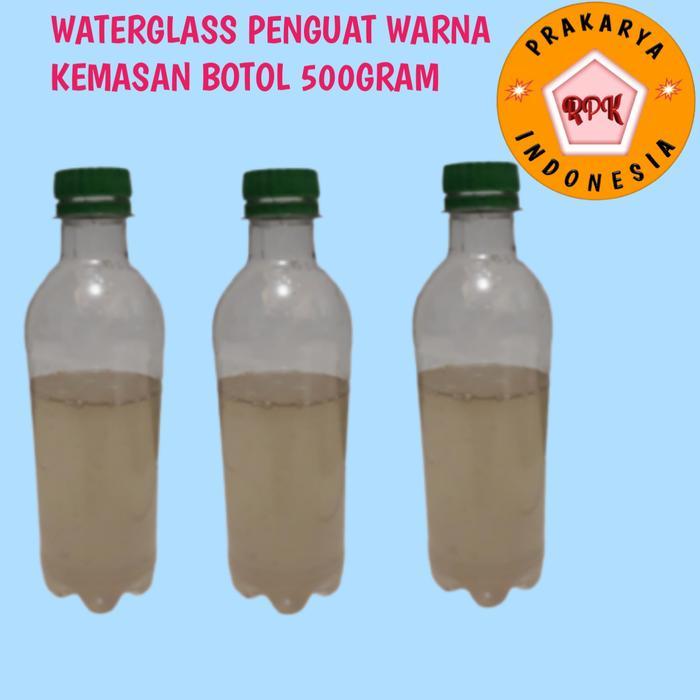 water glass penguat warna batik remasol