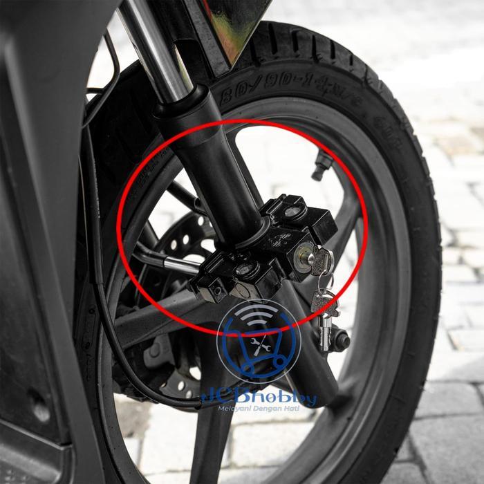 Kunci Gembok Roda Depan Motor Honda Original Ahm