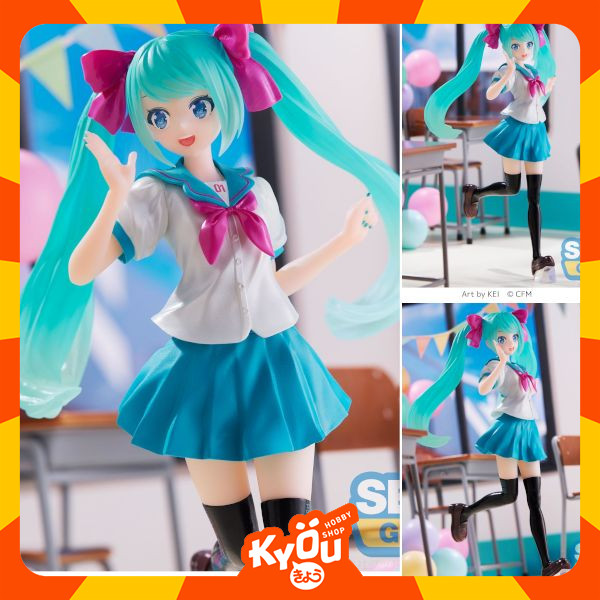 Luminasta Figure Hatsune Miku - Hatsune Miku 16th Anniversary KEI Ver. (18cm)