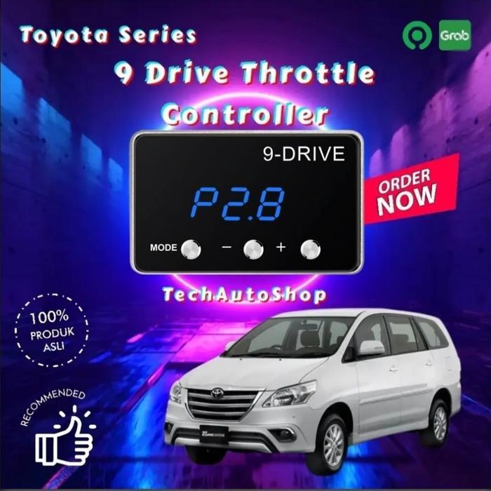9 Drive Throttle Controller Toyota Innova 2004-2015 Piggyback 9Drive