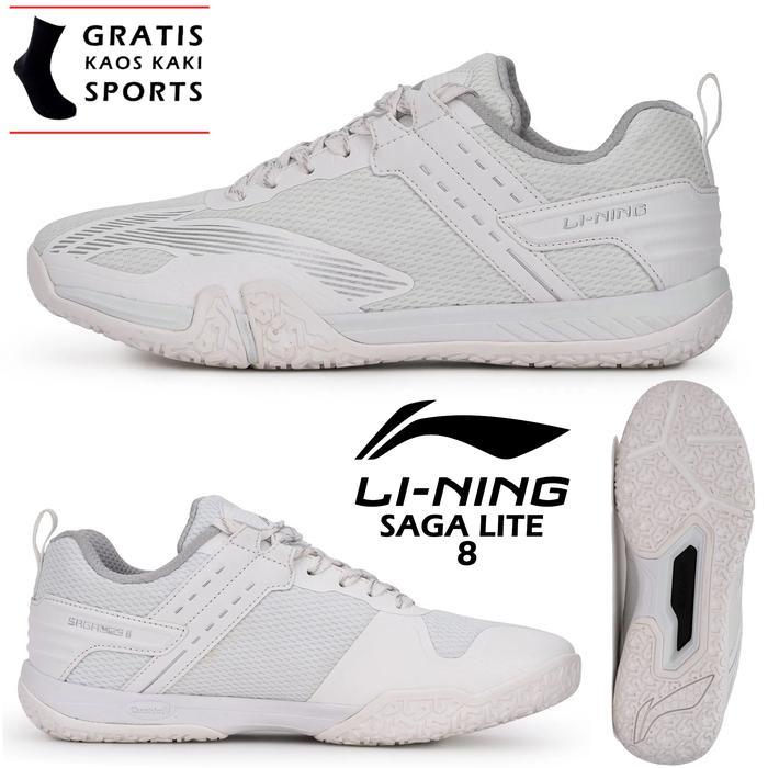Sepatu Badminton Lining Saga Lite 8 Original Sepatu Bulu Tangkis Lining Saga Lite 8