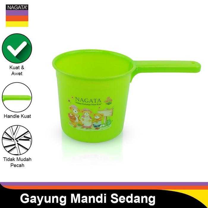 Gayung Air Mandi Nagata 703 Plastik Tebal Kuat Tidak Mudah Pecah