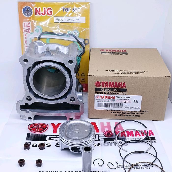 Blok Seher 5Oc/5Yp Cylinder Komplit Jupiter Mx Lama 135 Mx New 135 Ori Lokal