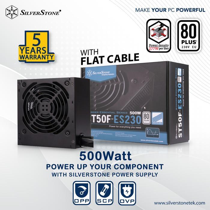 PSU Silverstone ST50F-ES230 (80+) 500Watt Power Supply