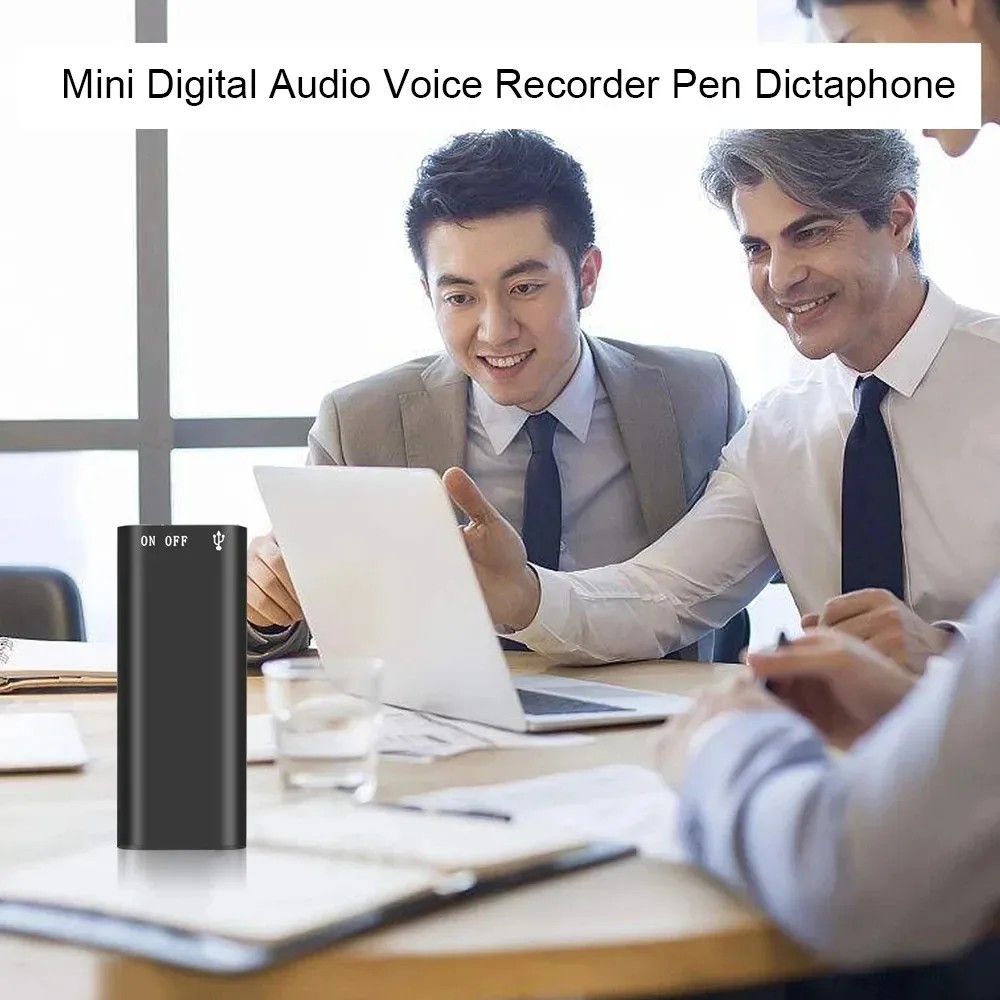 New Recorder Mini 8GB 16GB 32GB Voice Digital Audio Voice Recorder MP3 Player Tape Recorder with USB
