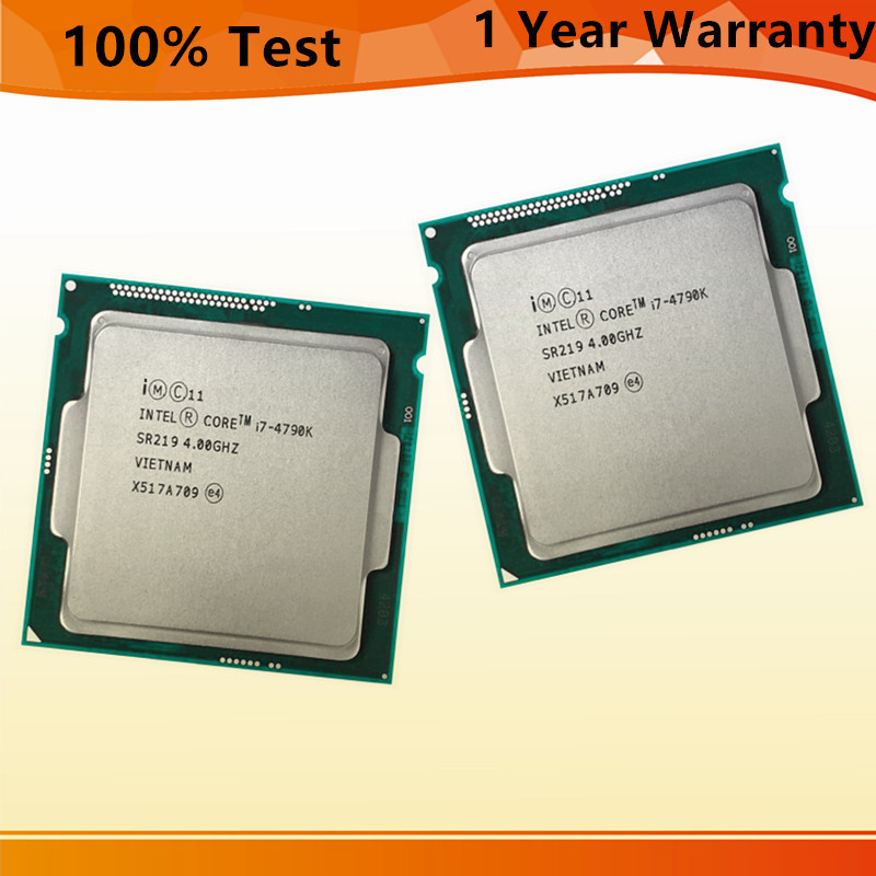 Intel Core i7-4790K CPU i7 4790K 4.0 GHz 4-Core 8-Thread 88W 8M LGA 1150