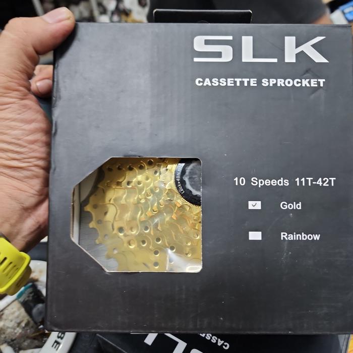 Cassette Sprocket 10 Speed 11-42T Slk Gold