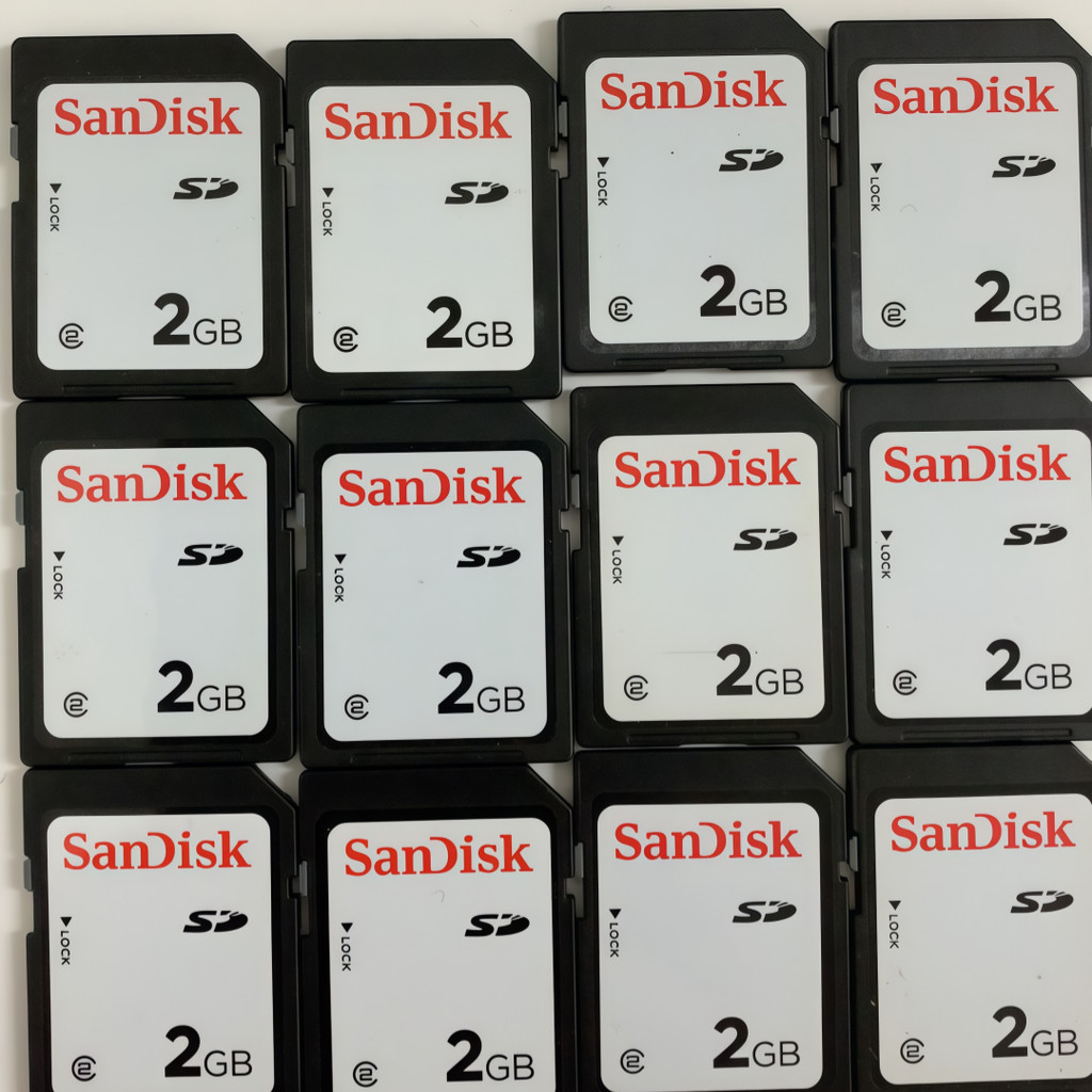 Original Sandisk SD Card 2GB Memory Card For Camera Canon Panasonic CCD digital camera memory card