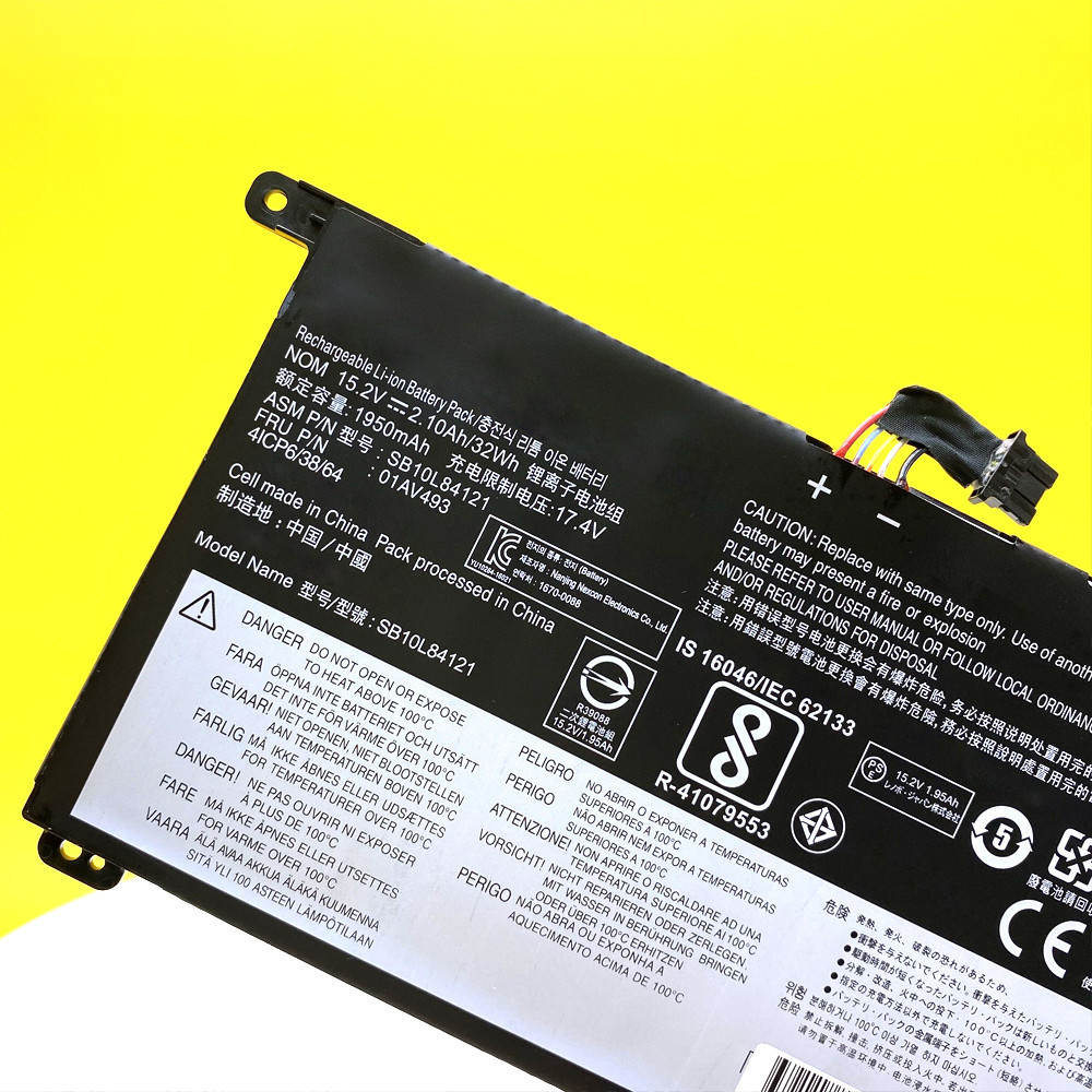 NEW Battery For Lenovo ThinkPad T570 T580 P51S P52S SB10L84121 01AV493 00UR890 00UR891 00UR892