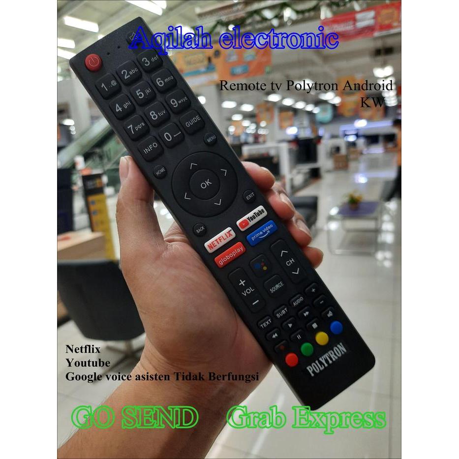 Remot Remote Tv Polytron Lcd Led Android Smart Tv