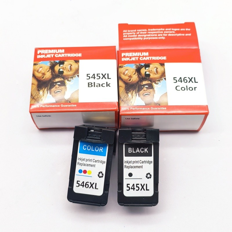 Compatible PG545 545XL 546XL Ink Cartridge Replacement For Canon 545 CL546 For Pixma MG3051 MG3052