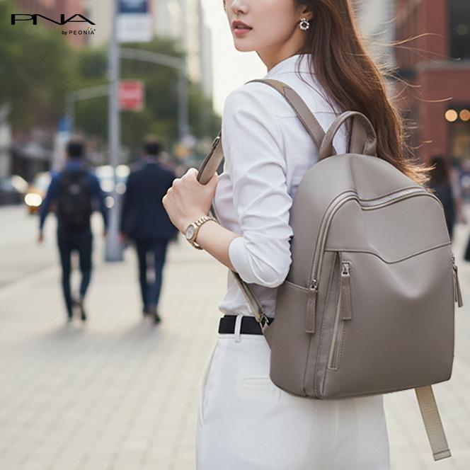 Eiger - Peonia Pna Desca Water Resistant Ransel Korea Tas Wanita Pria Punggung Kantor Kerja Sekolah
