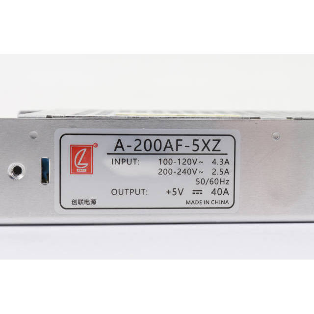 CZCL A-200AF-5XZ Full Color LED Display Screen Power Supply 100/220V Dial Code Conversion 5V40A