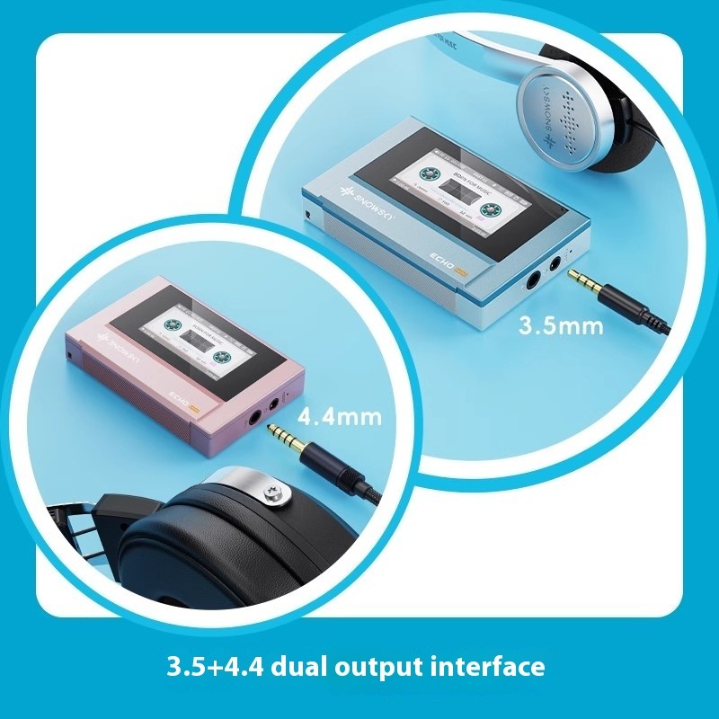 FiiO SnowSky Echo Portable Mini Lossless Hifi Music Player Bluetooth MP3 Customized Dual Output