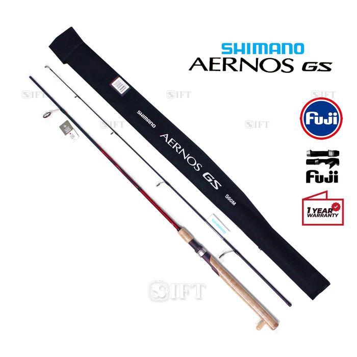 Joran Shimano Aernos Gs [2022] Full Fuji + Seat Galatama Harian Galapung