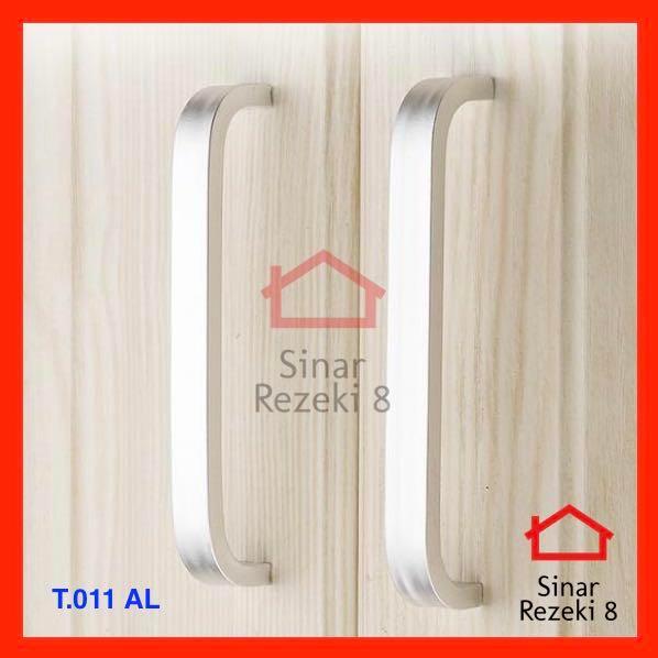 Handle 011 Aluminium Tarikan Laci Pintu Lemari Minimalis Dapur Knob .