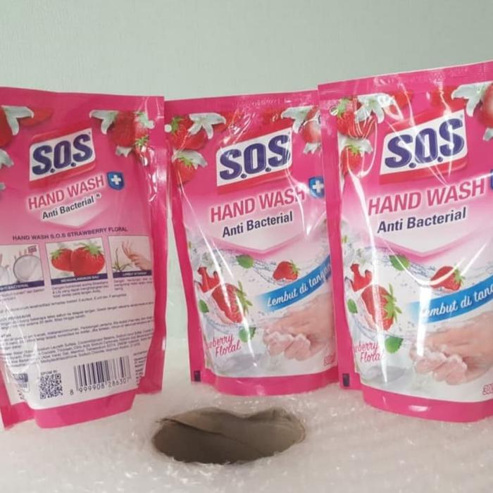SOS sabun cuci tangan 300 ML Refill