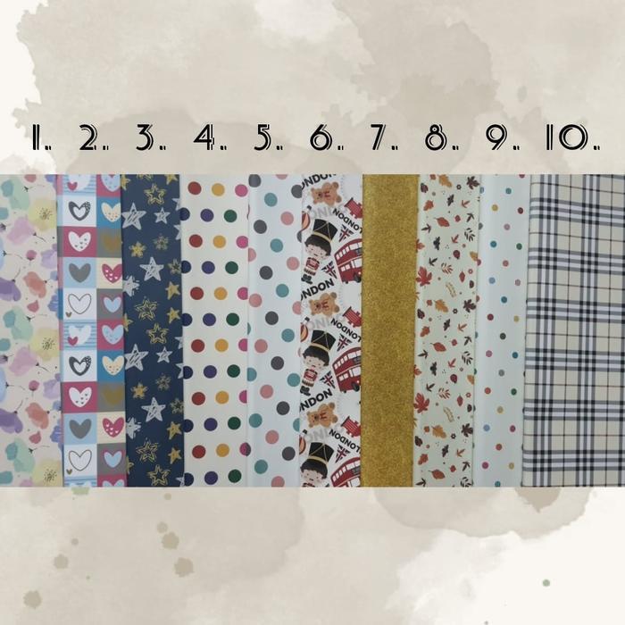GROSIR Kertas kado / Bungkus Kado sansan wawa