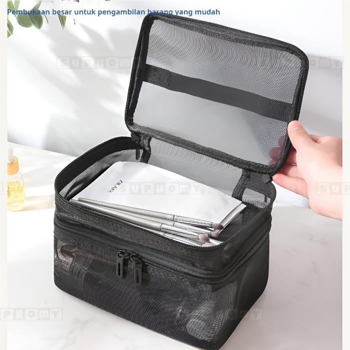 Pouch make up/ Tas make up Tas Kosmetik/Pouch Kosmetik/Tas makeup aesthetic/Tempat make up