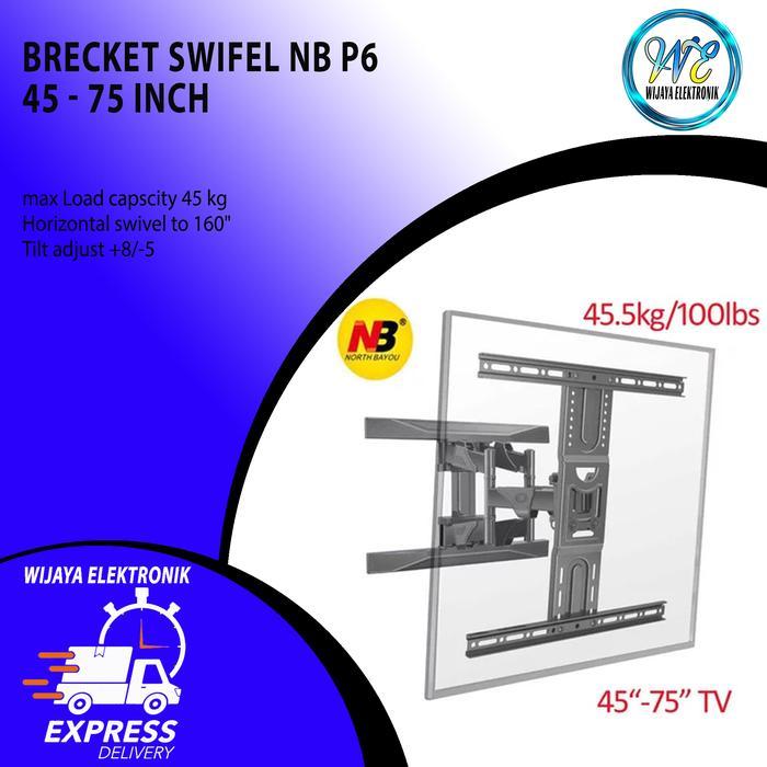 BRACKET TV LED NB P6 45 INCH-75INCH