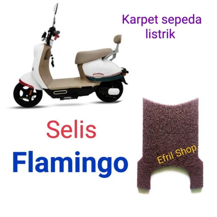 Termurah Karpet Sepeda Motor Listrik Selis Flamingo
