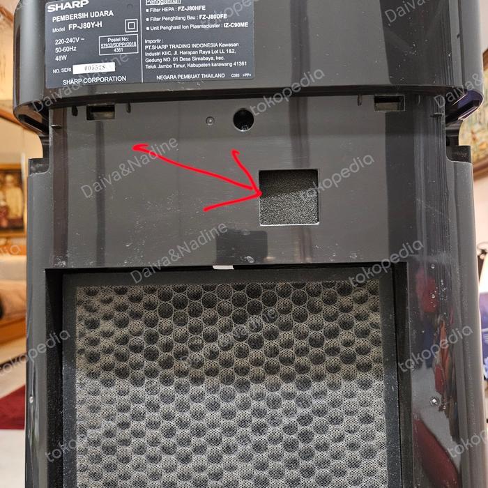 Dust Sensor Filter Air Purifier Sharp (Filter Sensor Debu) Terpercaya