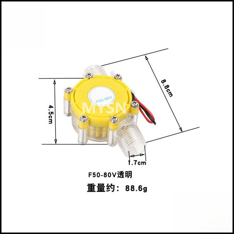 12V 80V 5V Hydroelectric Generator Pump Turbine Generator Micro Hydro DC Water Pump Turbine