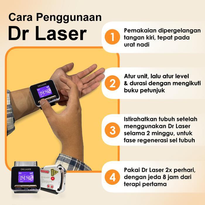 Dr Laser Hi Plus Original Official Gogomall Alat Terapi Laser Garansi Resmi Terdaftar Akl Kemenkes